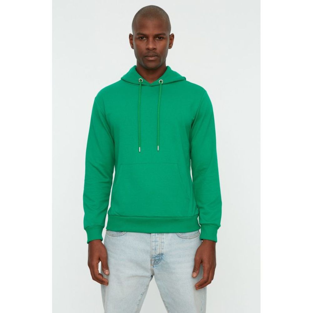 NWT Trendyol Men Regular Hood Knit Sweatshirt